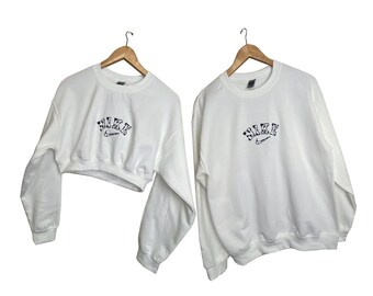 vintage cropped nike sweatshirt