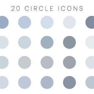 Blue Desktop Folder Icons for MacBook and Windows, Organize Files With ...