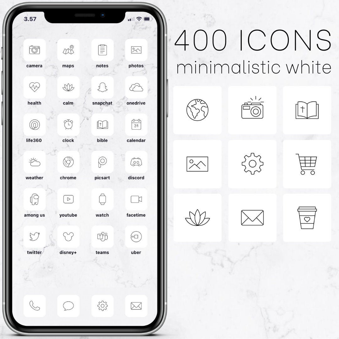 aesthetic app icons