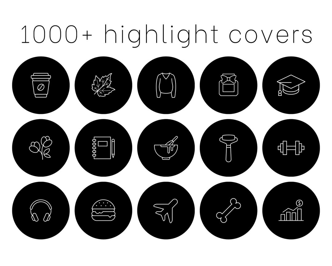 travel icon for instagram highlights black and white