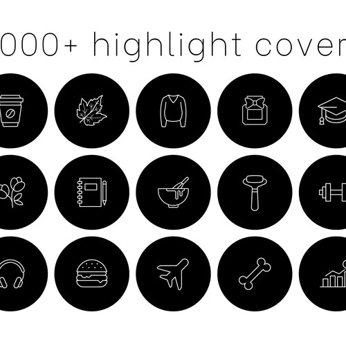 Instagram Story Highlight Icons Instagram Stories - Etsy
