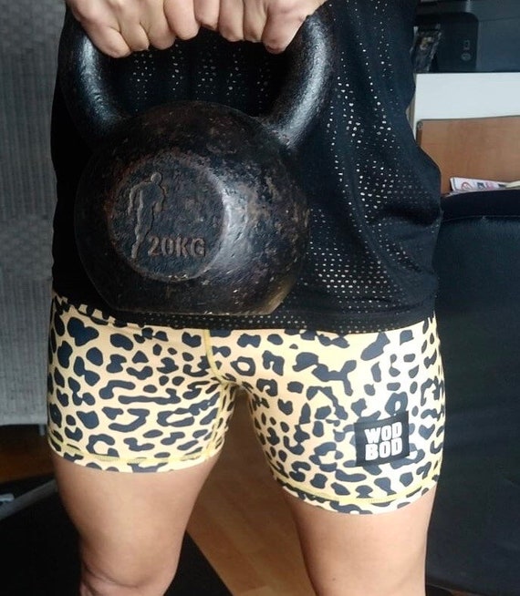 Leopard Print Shorts - Etsy