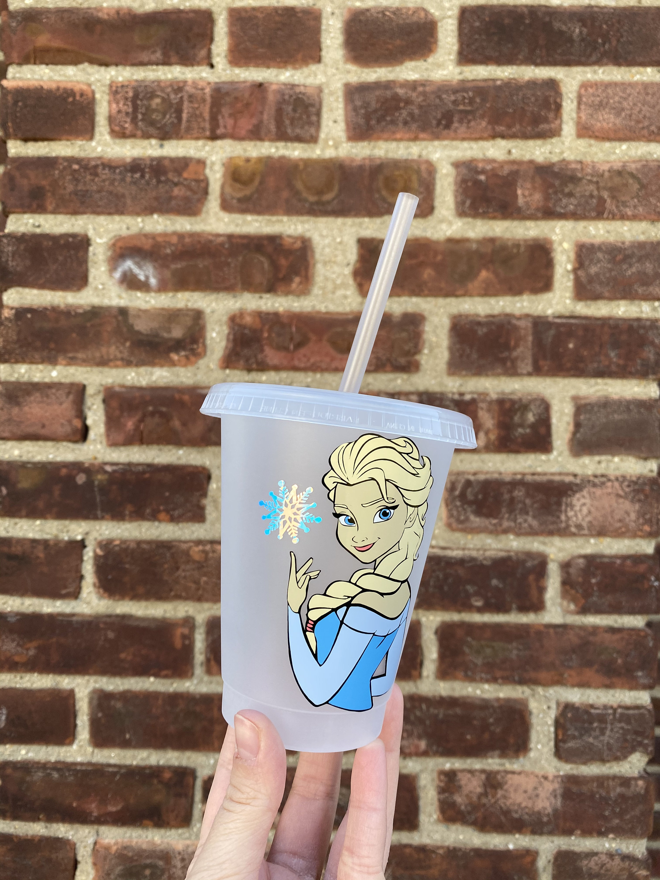 Elsa Frozen 16oz Kids Cold Cup Gifts for Kids Disney Etsy