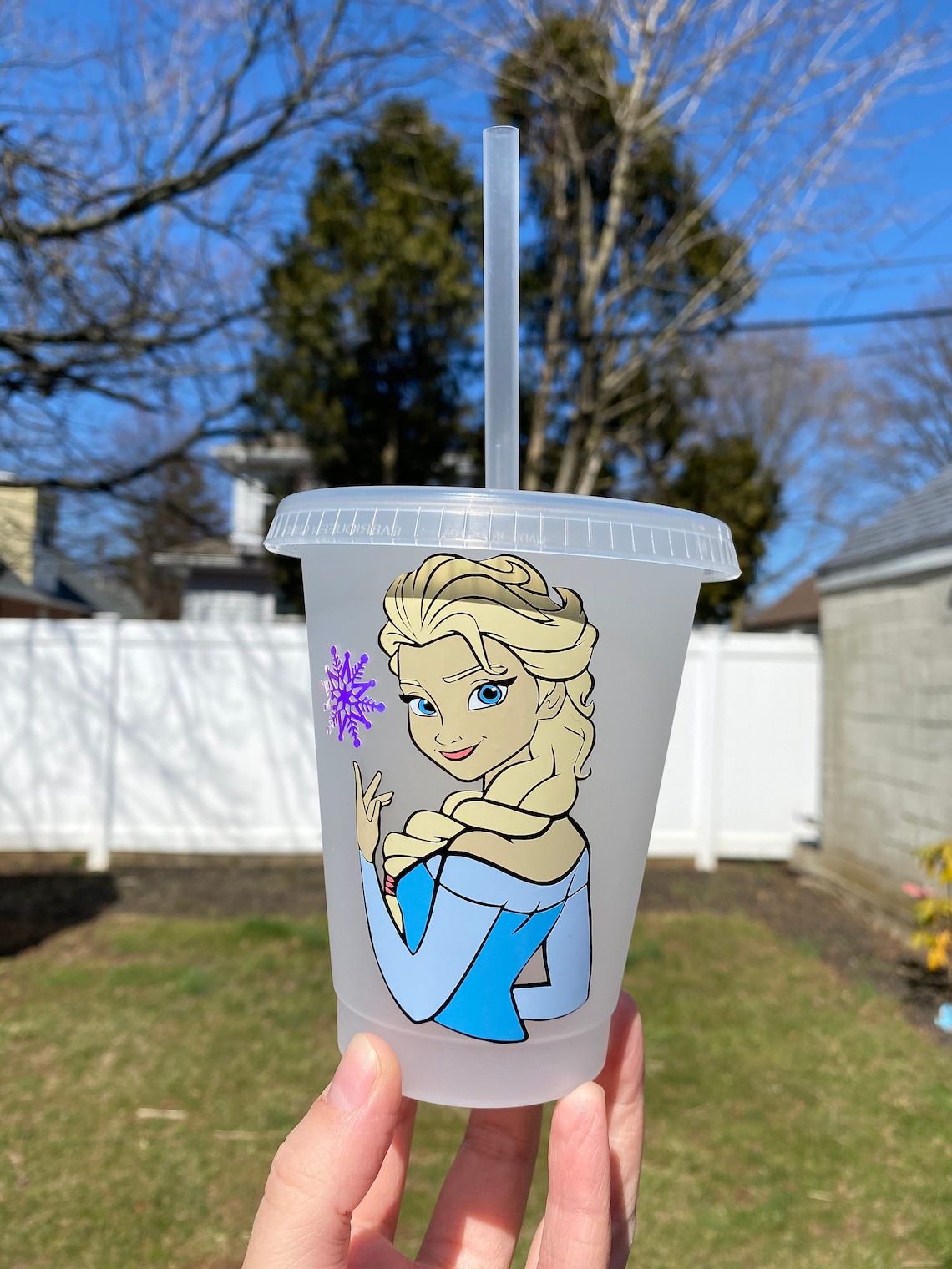 Elsa Frozen 16oz Kids Cold Cup Gifts for Kids Disney Etsy