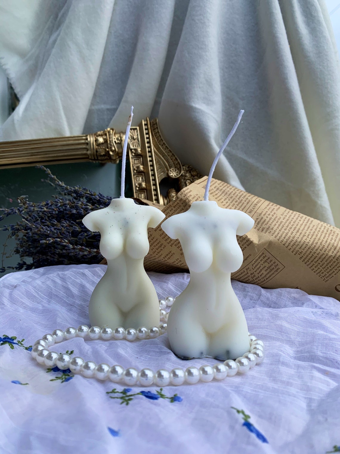 Lavender infused scented body candles valentines gifts for Etsy