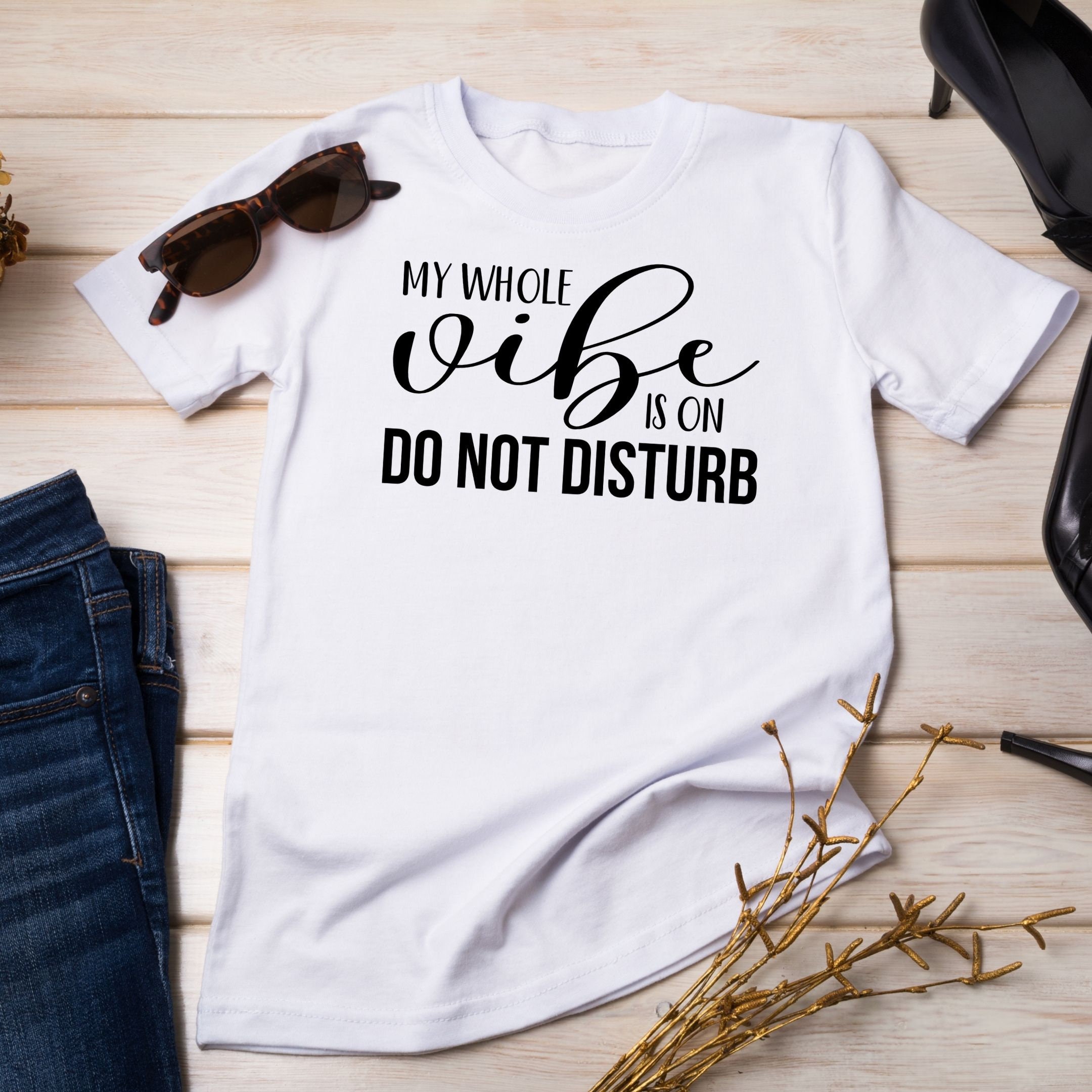 My Whole Vibe is on Do Not Disturb SVG Vinyl Cut File for - Etsy