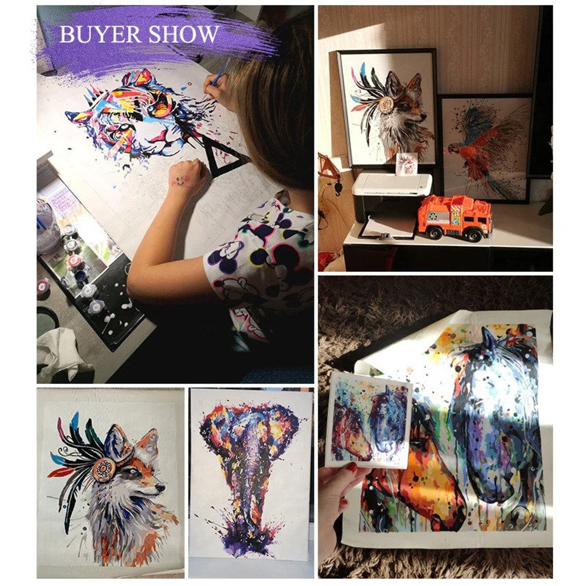 Painting By Numbers Kit Professional Paint By Number DIY Etsy