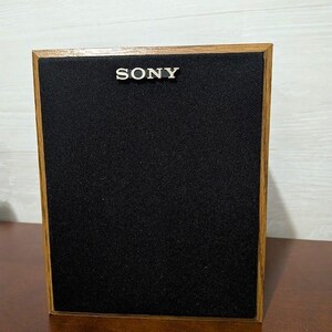Vintage UNTESTED SONY SS-U21 Speaker System 8 Ohm 40W Wood Grain image 1