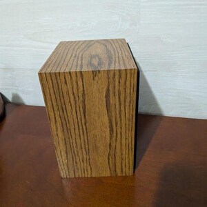 Vintage UNTESTED SONY SS-U21 Speaker System 8 Ohm 40W Wood Grain image 6