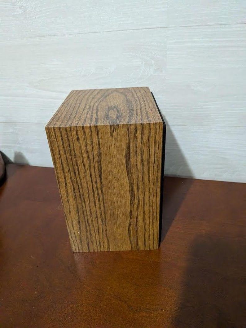 Vintage UNTESTED SONY SS-U21 Speaker System 8 Ohm 40W Wood Grain image 6
