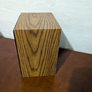 Vintage UNTESTED SONY SS-U21 Speaker System 8 Ohm 40W Wood Grain image 5