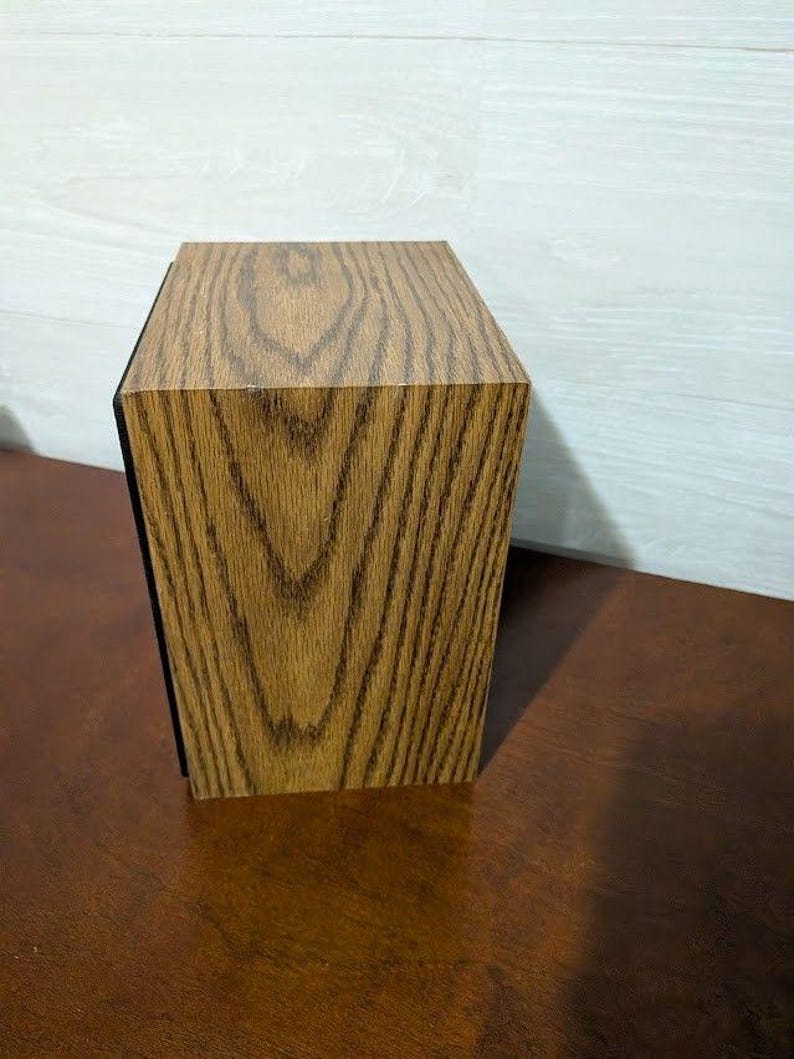 Vintage UNTESTED SONY SS-U21 Speaker System 8 Ohm 40W Wood Grain image 5