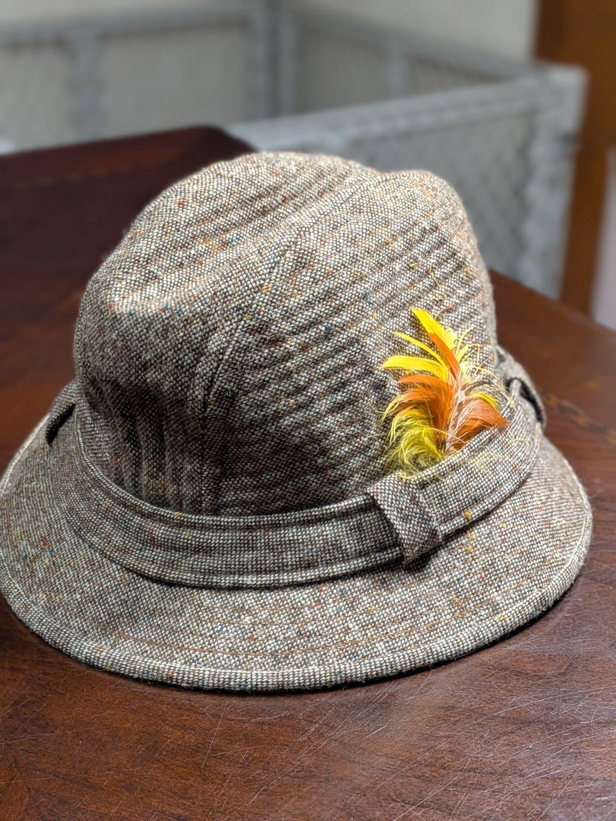 Vintage Trav\'ler by Country Gentleman Lace Crochet Floral Hat Trav main image 2