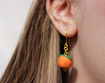 Orange Earrings