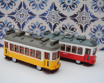 Lisbon Portugal Yellow Tram, gift, home decor, ornaments,