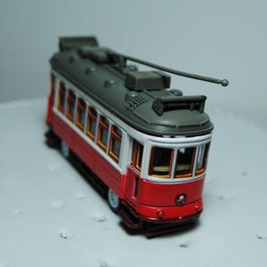 Lisbon Portugal Yellow Tram, gift, home decor, ornaments, image 6