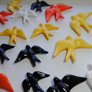 swallows cms Swallows| Golondrinas | Portuguese swallows | Ceramic Swallows | Hirondelles | Schwarze Schwalben, decor