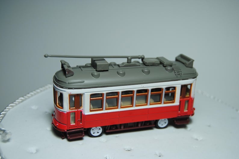 Lisbon Portugal Yellow Tram, gift, home decor, ornaments, image 8
