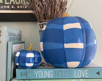 Painted Buffalo Check Pumpkin
