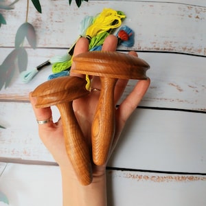 Darning Mushroom with rubber band