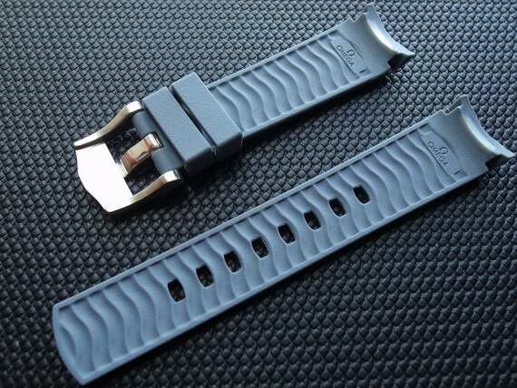 20mm Rubber Rubber Strap Fits Omega 