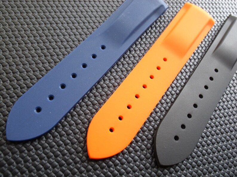 planet ocean rubber strap