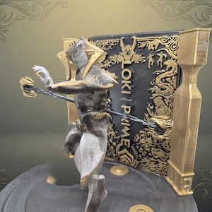 Loki Prime - Warframe Character - 3D Printed Model