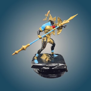 Styanax - Warframe Character - 3D Printed Model