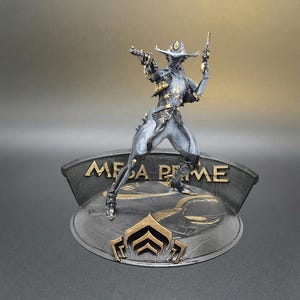 Mesa Prime - Warframe Character - 3D Printed Model