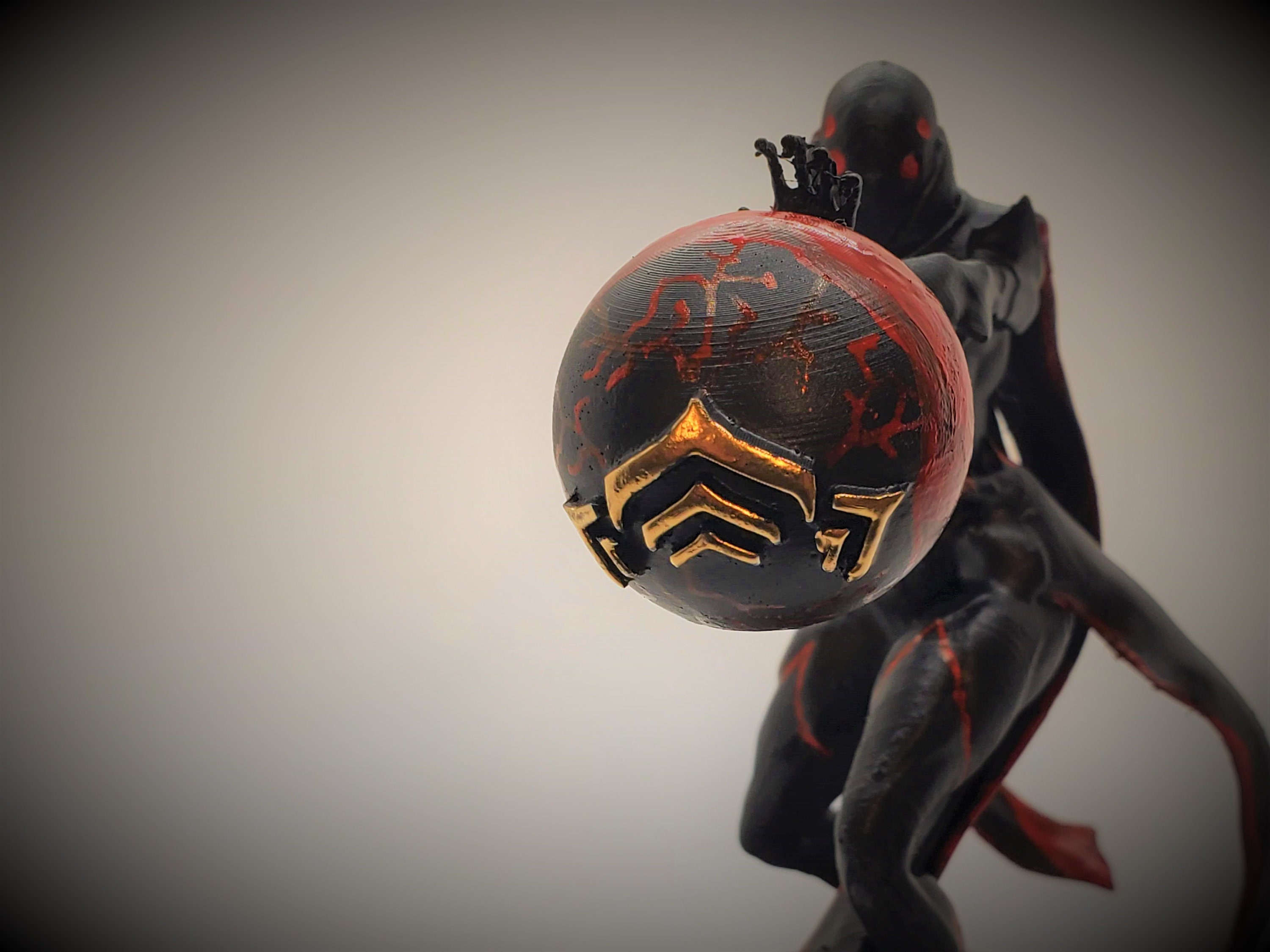 Wisp Warframe Character - 3D Printed Model