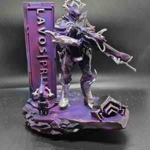 Lavos Prime - Warframe-personage - 3D-geprint model