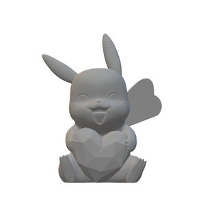 Pikachu (female) - 3D Printed model