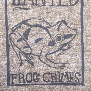 Frog Crimes Punk Patch (w. Glow in the Dark Option)