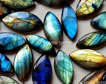 Natural labradorite gemstone, labradorite wholesale lot, labradorite, labradorite smooth cabochon, Bulk abradorite, marquise labradorite