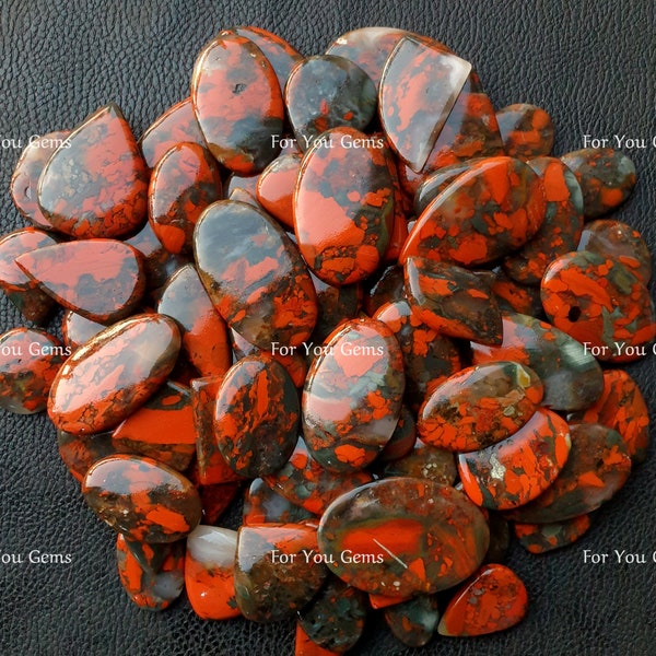 Poppy jasper !! Wholesale poppy jasper cabochon Lot,  poppy jasper stone, Bulk poppy jasper Lot, red Poppy Jasper Cab- Smooth cabochon