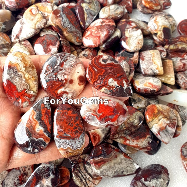 Crazy Lace Agate Gemstone, Topkwaliteit Crazy Lace Agate Gemstone Lot, Bulk Crazy Lace Agate Cabochon, Crazy Lace voor het maken van sieraden