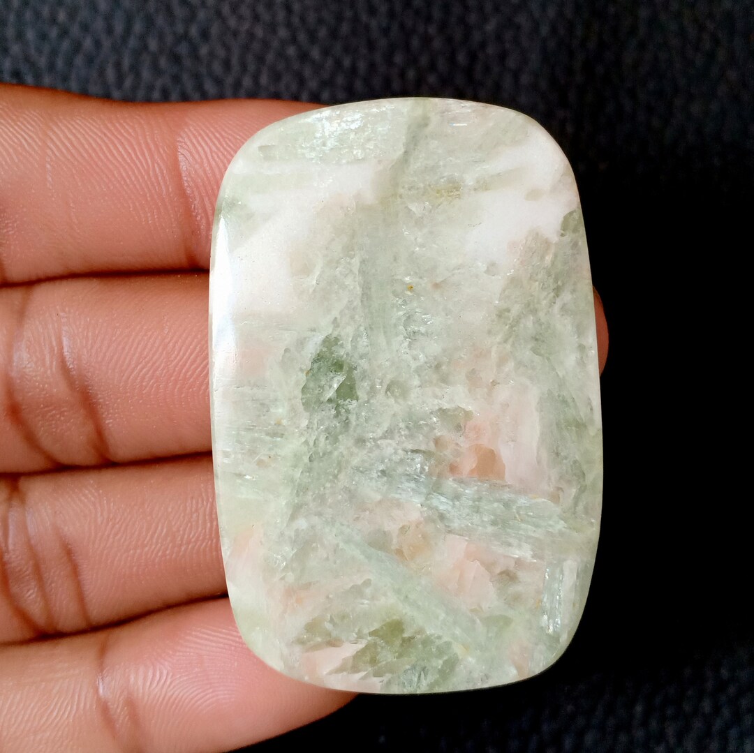 Green Serpentine Gemstone/top Grade Serpentine Flat Back Stone/cabochon