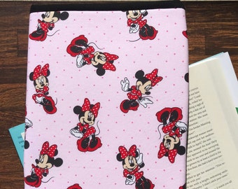 Large Booksleeve - Minnie Mouse Print | Gifts for Readers | Book Gifts | Disney Print