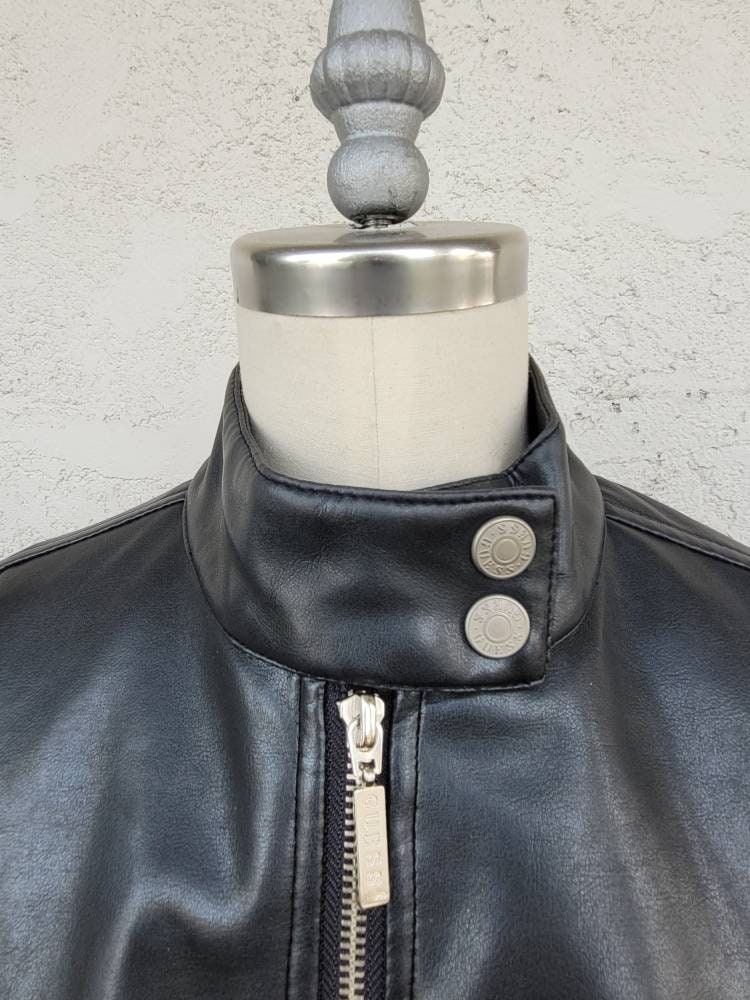 On Hold for Natty - Vintage 90s/00s Guess Black Pleather On Hold for Natty - Vintage 90s/00s Guess Black Pleather