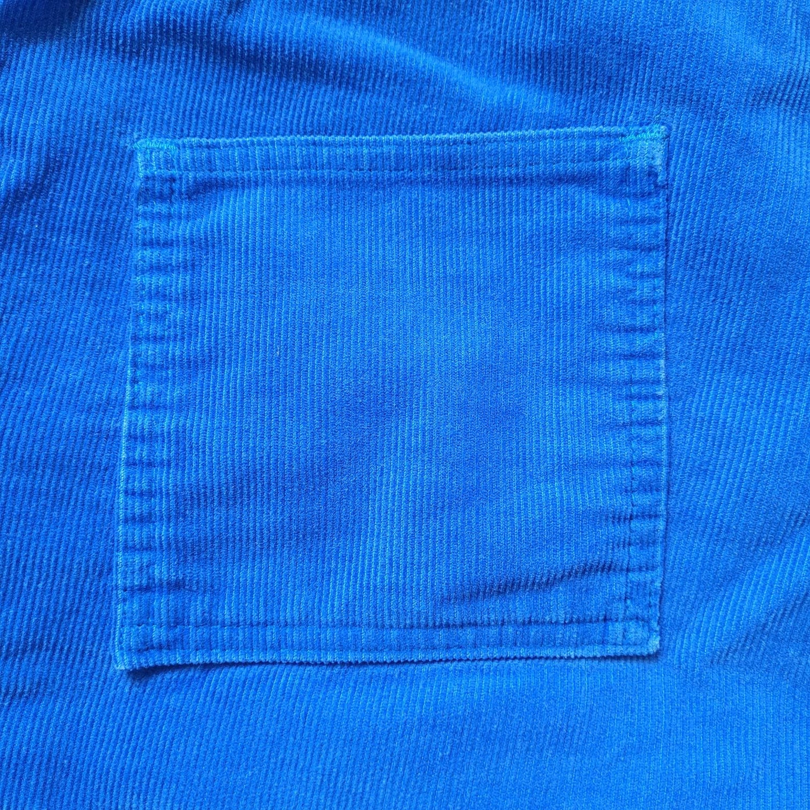 Vintage 70s/80s Blue Corduroy Longrider Cotton Shorts Size - Etsy