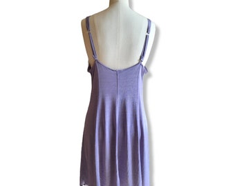 Vintage 90s Victoria's Secret Lilac Lace-up Dress, Large, Iridescent Pastel  Purple Knit 'bustier' Lingerie, Gold Label Stretch Lavender Slip -   Canada
