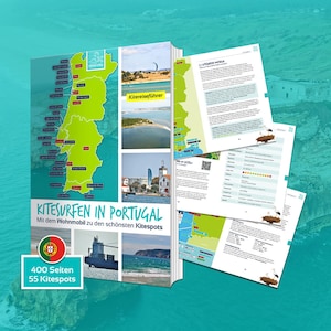 Kitebook Kitesurfing in Portugal the unique kite travel guide