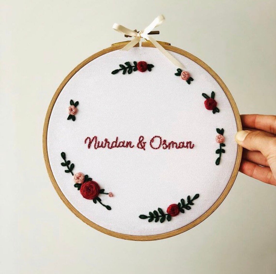 Personalized embroidery frame decoration gift Etsy