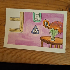 Walls Card A6