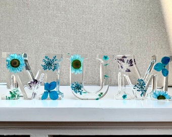 Mum/Mummy/Mumma/Mother/Mom/Mam/Mama/Ma Floral Sign