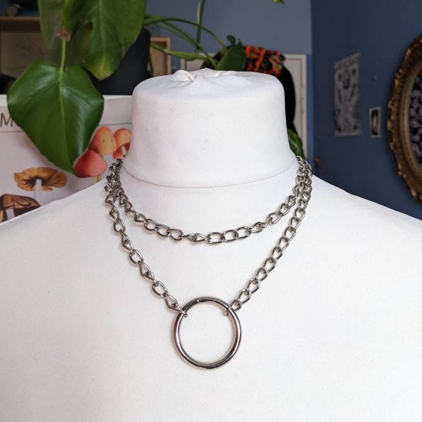 Link chain with O ring