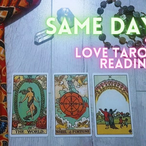 Love Tarot, Same Day Reading --24h-- (Komt hij/zij terug? / Ex-vriend/vriendin / Soulmate / Relatiebegeleiding / Soulmate Tarot)