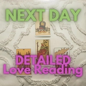 Gedetailleerde liefdes-tarot, volgende dag lezen (zal hij/zij terugkomen? / ex-vriend/vriendin / soulmate / relatiebegeleiding / soulmate-tarot)