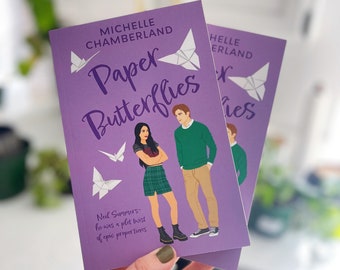 Signed Paperback, Paper Butterflies