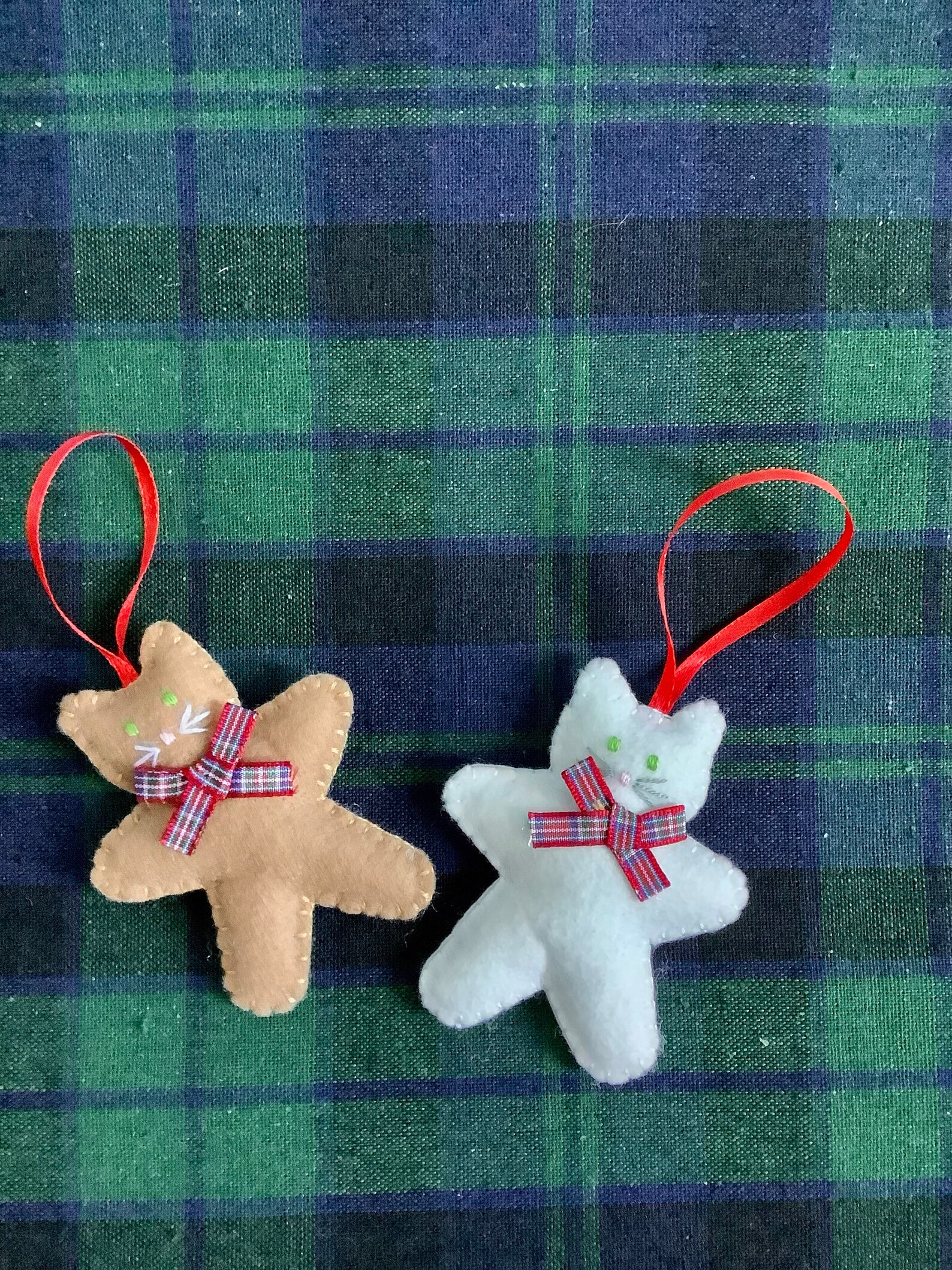 Handmade Personalised Christmas Decorations - Etsy UK